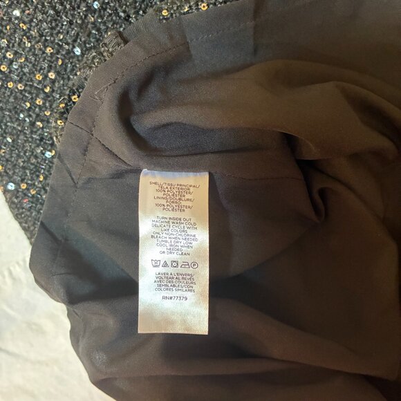 At Taylor Tweed & Sparkle Short-sleeve Sheath Dress - Picture 9 of 9